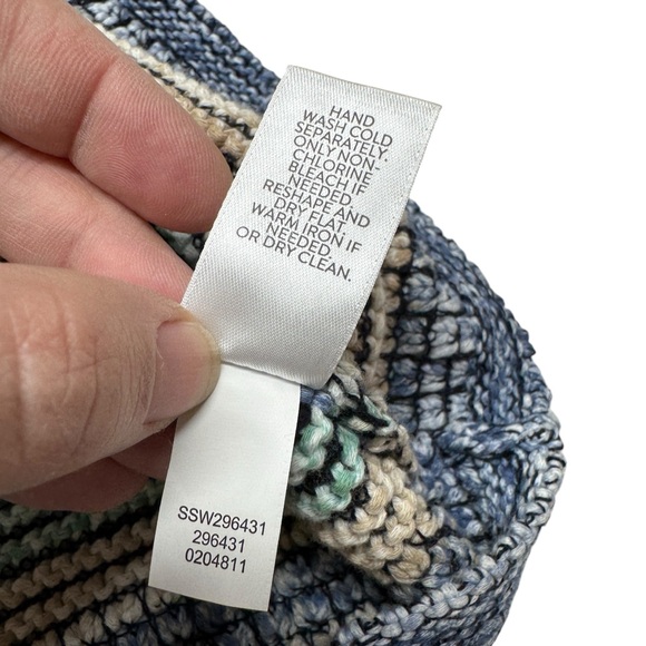 NWT PureJill J Jill Linen Cotton Modal Blend Knit Boxy Lagenlook coastal top XL - Picture 11 of 15